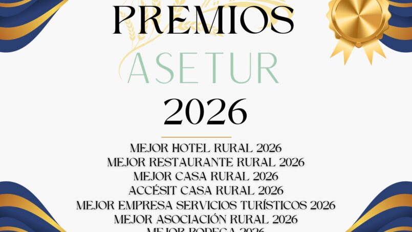 ASETUR entregará en Navas de Oro los Premios Nacionales de Turismo Rural 2026 a los mejores establecimientos